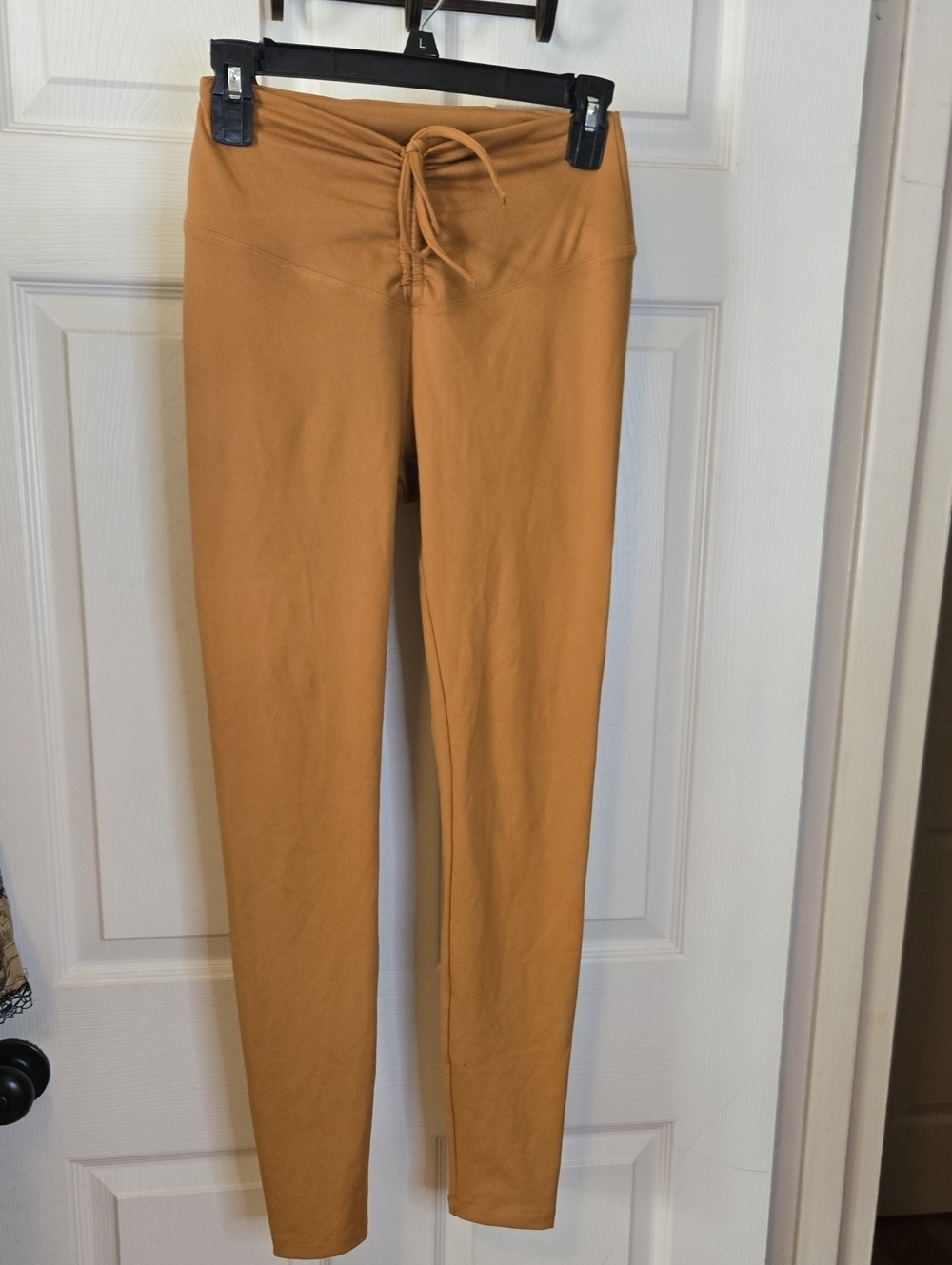 PINK Victoria's Secret High-Rise Drawstring Jeggings - Camel